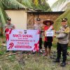 Polsek Gunung Purei Gelar Bakti Sosial di Desa Lampeong II Peringati Hari Bhayangkara ke-79