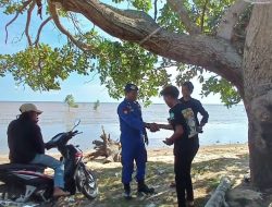 Antisipasi Kamtibmas Personel Ditpolairud Laksanakan Sambang Kepada Masyarakat Kampung Keramat