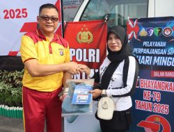*Peringati Hari Bhayangkara ke-79: Ditlantas Polda Kalteng Sediakan Layanan SIM dan STNK di CFD*