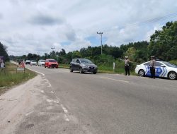*PATROLI DI TITIK RAWAN KECELAKAAN LALU LINTAS*