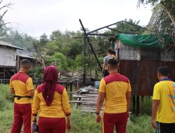Jelang Hari Bhayangkara 79, Kapolres Cek Lokasi Bantuan Renovasi Rumah Gratis