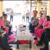 Jelang Hari Bhayangkara ke-79, Dirbinmas Polda Kalteng Dampingi Kapolda Anjangsana ke Rumah Purnawirawan Polri