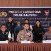 Polres Lamandau Gelar Press Release Terkait Kasus Pembunuhan