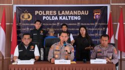 Polres Lamandau Gelar Press Release Terkait Kasus Pembunuhan