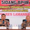 Kapolres Lamandau Pimpin Sidang BP4R Bagi Anggota Yang Akan Menikah