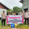 Polsek Katingan Hilir Salurkan Bantuan Sosial kepada Warga Sekitar dalam Rangka Hari Bhayangkara ke-79