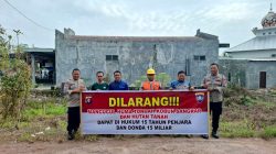 Satuan Binmas Sambang dan Sosialisasikan Larangan Pembakaran Hutan dan Lahan (Karhutla) Dalam Ops Bina Karuna Telabang 2025