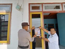 Bhabinkamtibmas Sosialisasikan Layanan Hotline 110 kepada Masyarakat
