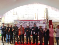 Polres Barito Utara Resmi Mulai Pembangunan Satuan Pelayanan Pemenuhan Gizi (SPPG), Kapolres Lakukan Peletakan Batu Pertama
