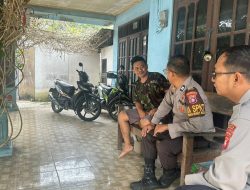 Polsek Bukit Batu Gelar Patroli dan Sambang Kamtibmas ke Mas Imam di Kelurahan Banturung