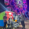 Datangi Wahana Pasar Malam, Polsek Bukit Batu Cegah Aksi Premanisme dan Gangguan Kamtibmas