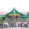 Kapolres Barito Utara Dampingi Pangdam XII Tanjungpura dalam Kunjungan Kerja ke Kodim 1013 Muara Teweh