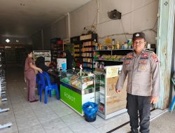 Personel Polsek melaksanakan Patroli di Wilkum Polsek Bulik