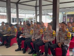 Tingkatkan Kemampuan Bhabinkamtibmas Sebagai Polisi Penggerak Program Ketahanan Pangan, Ditbinmas Polda Kalteng Lakukan Pembinaan di Polres Lamandau