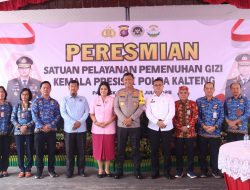 Dukung Asta Cita Presiden, Polda Kalteng Resmikan Gedung SPPG Kemala Presisi 1