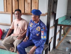 Sambangi Desa Binaan, Personel Ditpolairud Ajak Masyarakat Ciptakan Sitkamtibmas Yang Kondusif