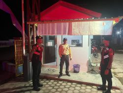 Sat Samapta Polres Lamandau Patroli di Objek Vital, Sambangi Satpam untuk Perkuat Keamanan