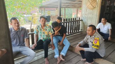 Piket Polsek Delang Sosialisasikan tentang Penanggulangan Premanisme Berkedok Ormas