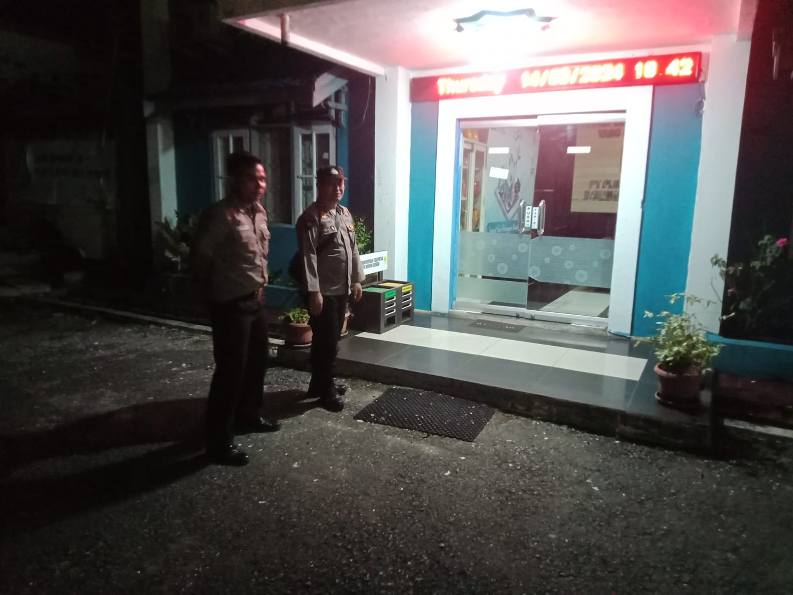 Stop Penyebaran Terorisme, Polsek Teweh Tengah Sosialisasikan Bahaya Terorisme ke Warga