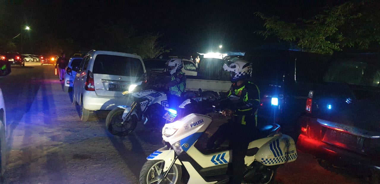 Patroli Blue Light Polres Lamandau, Upaya Cegah Gangguan Kamtibmas