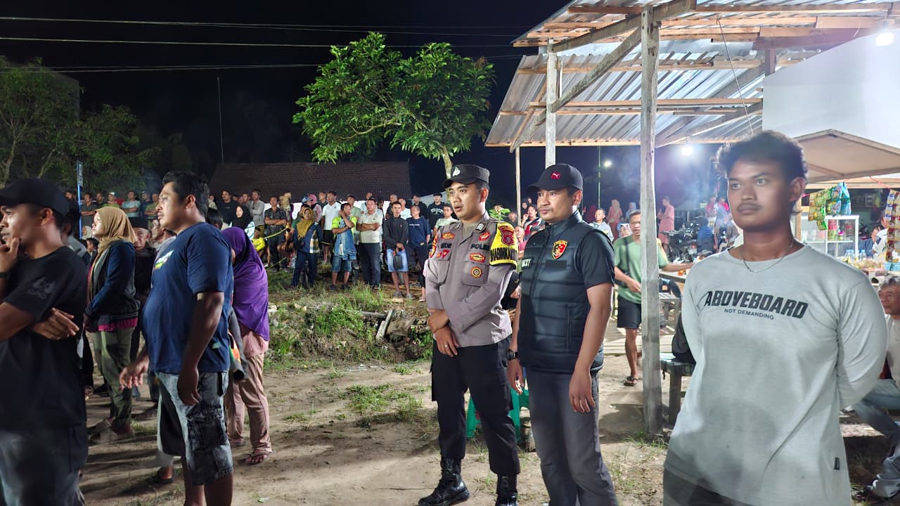 Personil Piket Patroli di Wilkum Polsek Sematu Jaya