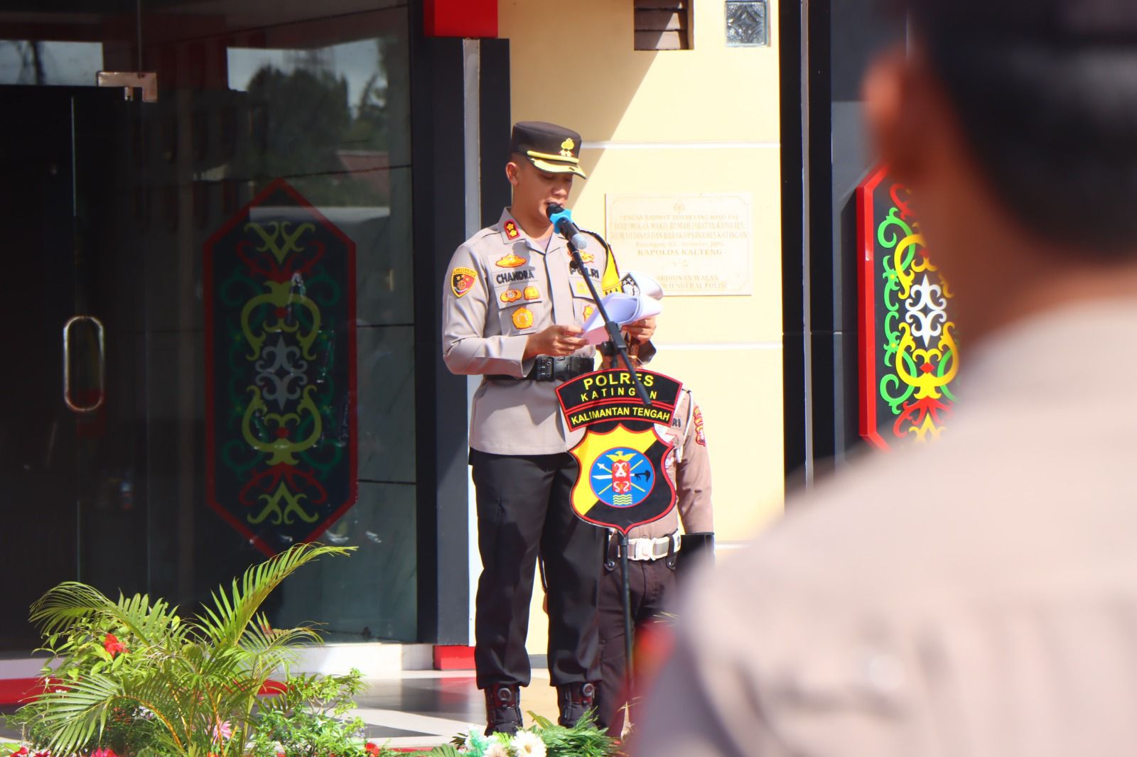 Kapolres Katingan Pimpin Apel Gelar Operasi Zebra Telabang 2025
