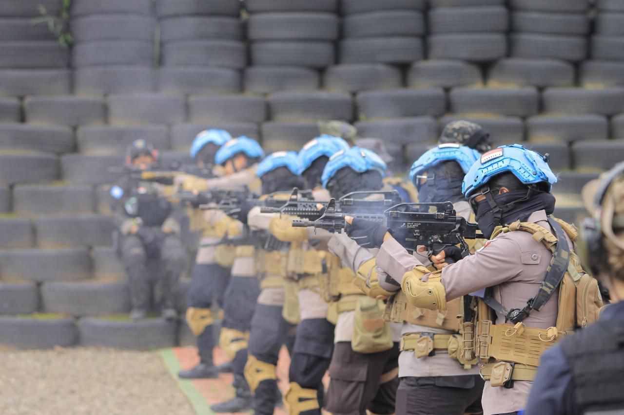 Polri Terkait Perdamaian Gaza Brimob Siapkan 350 Personel.