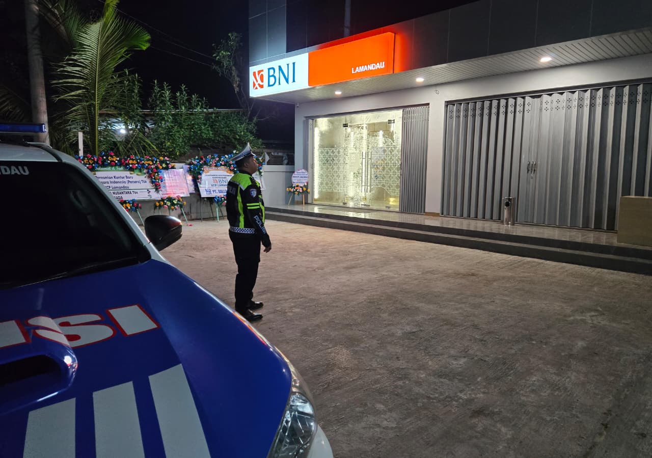 Patroli Blue Light Polres Lamandau, Upaya Cegah Gangguan Kamtibmas