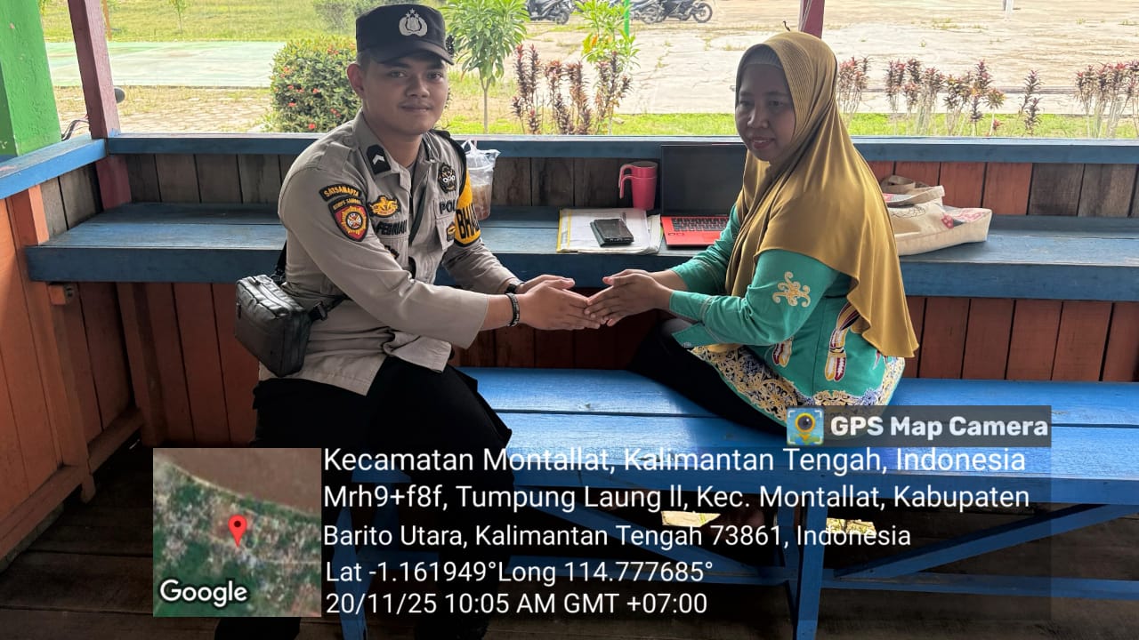 Polsek Montallat Perkuat Kedekatan Dengan Masyarakat Melalui Sambang DDS