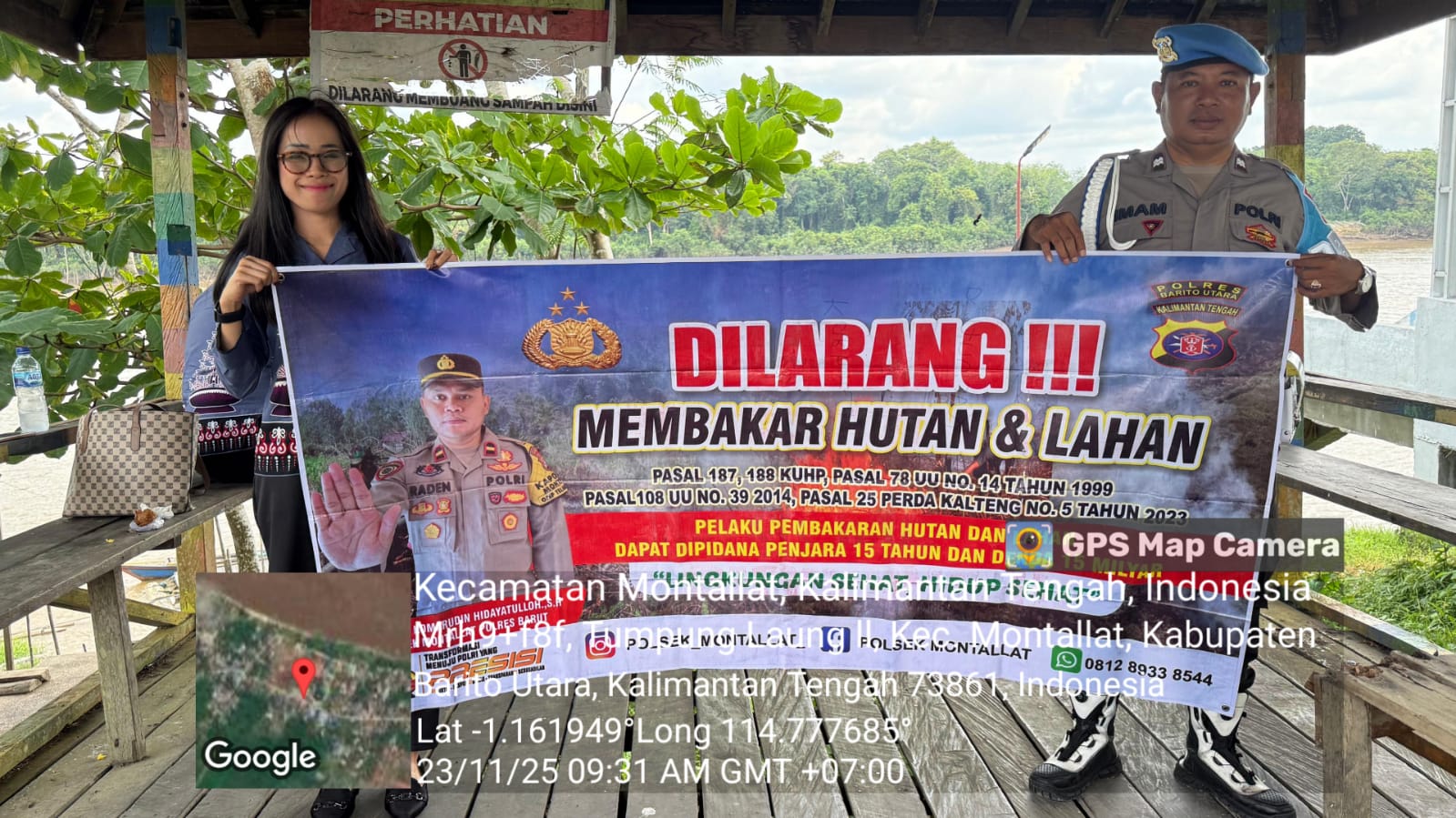 Polsek Montallat Gelar Sosialisasi Karhutla Untuk Meningkatkan Kesadaran Masyarakat