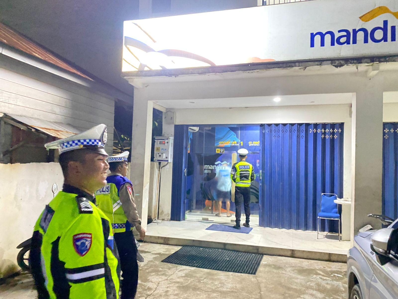 Sat Lantas Polres Lamandau Gelar Patroli Malam di Objek Vital Demi Ciptakan Kamtibmas Kondusif