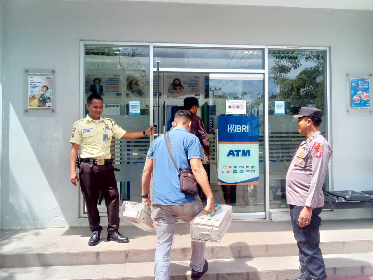 Dalam Rangka Menjaga Situasi Kamtibmas yang Kondusif, Polsek Teweh Tengah Laksanakan Patroli