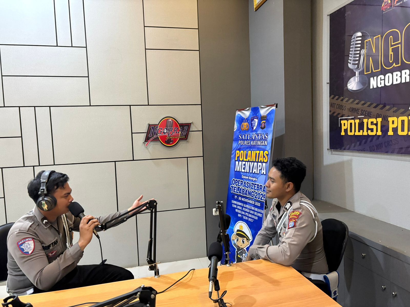 Ngobrol bareng polisi lalu lintas Polres Katingan