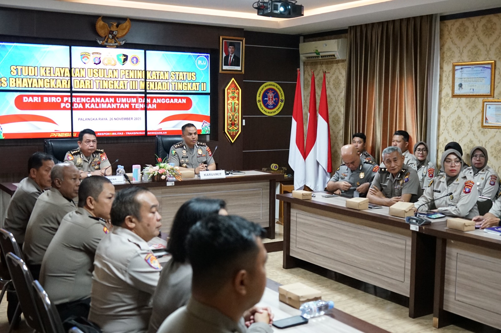 Penguatan Rumah Sakit Polri, Rumkit Bhayangkara Terima Studi Kelayakan Usulan Peningkatan Status Dari Birorena