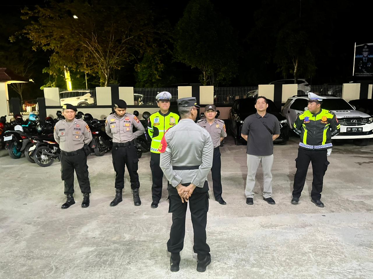 Polres Lamandau Gencar Laksanakan KRYD Tingkatkan Keamanan di Wilkum Polres Lamandau