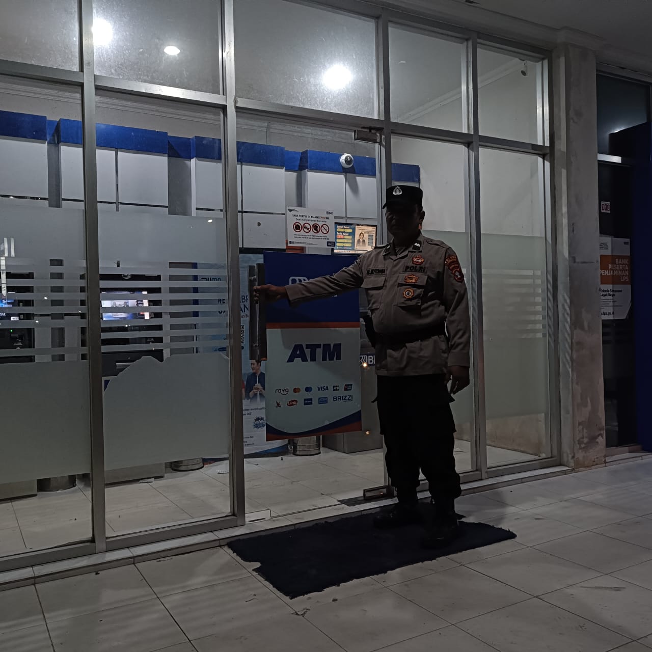 Polsek Bulik Patroli Obyek Vital dan Bank wilkum Polsek Bulik