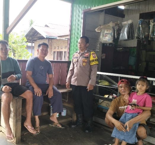 Patroli Dialogis, Upaya Polsek Katingan Tengah Ciptoan Kamtibmas