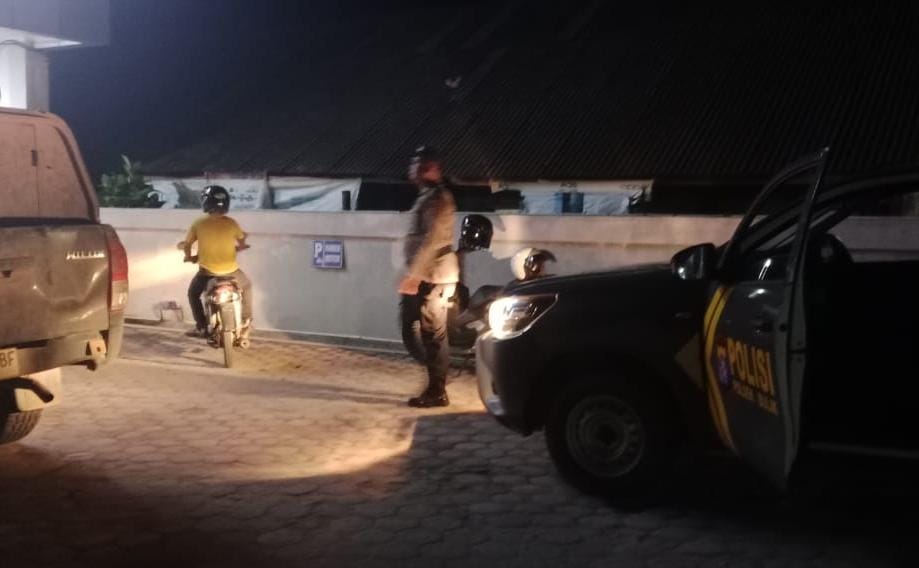 Polsek Bulik Patroli Obyek Vital dan Bank wilkum Polsek Bulik