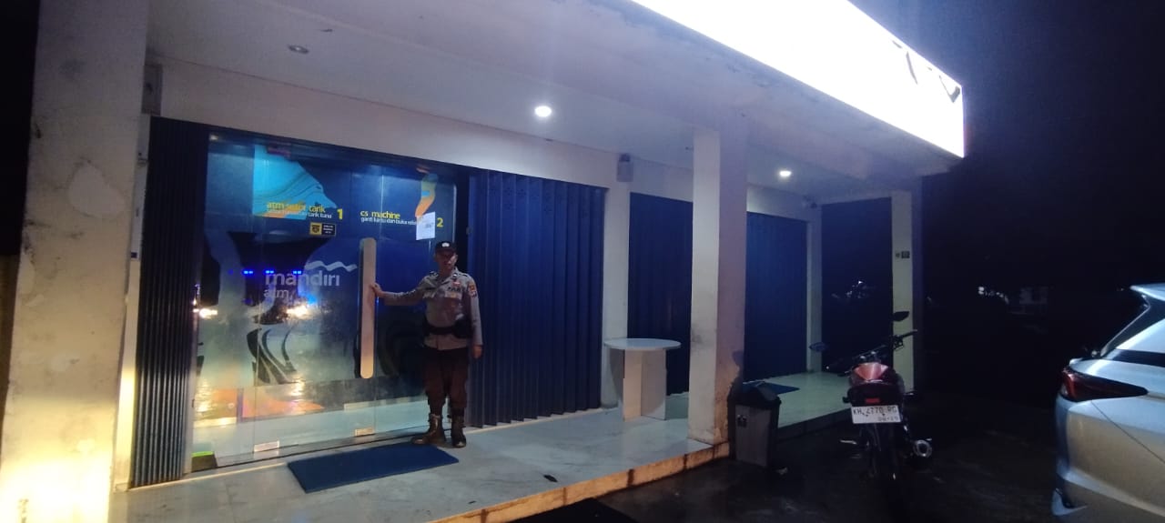 Polsek Bulik Patroli Obyek Vital dan Bank wilkum Polsek Bulik