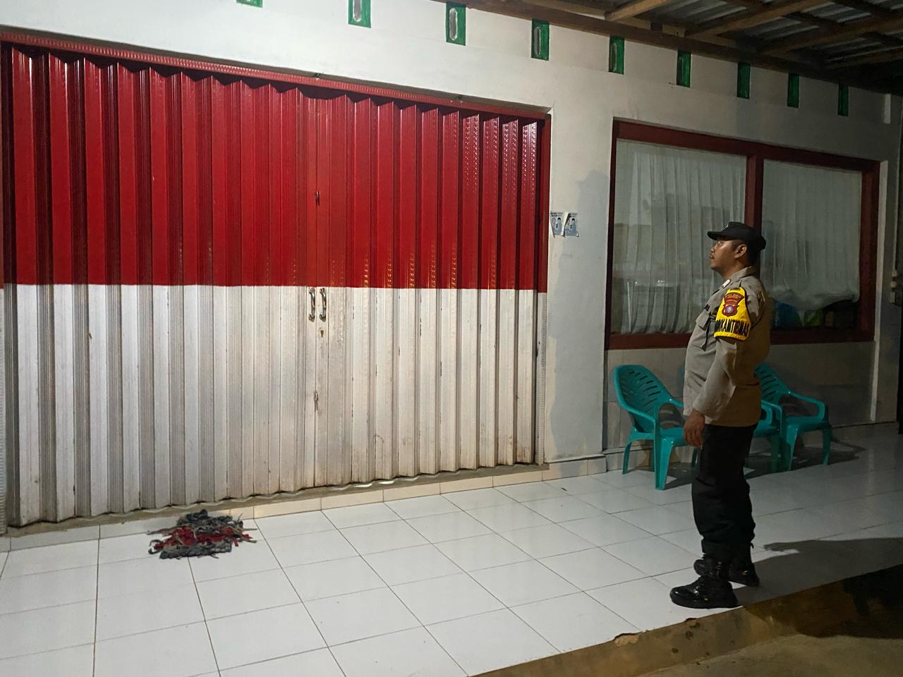 Piket Polsek Patroli kepertokoan diwilkum Polsek Delang