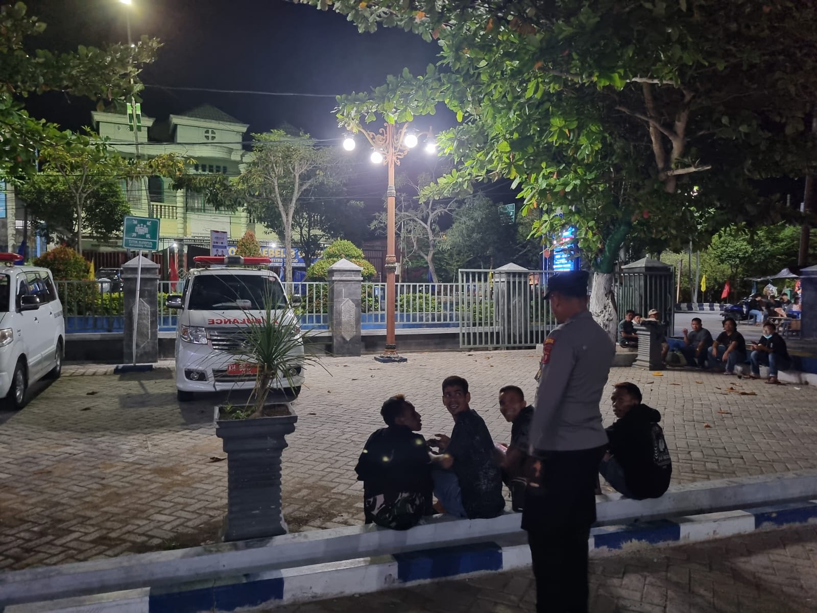 Cegah Aktivitas Kriminalitas Pada Malam Hari, Polsek Teweh Tengah Laksanakan Patroli Malam