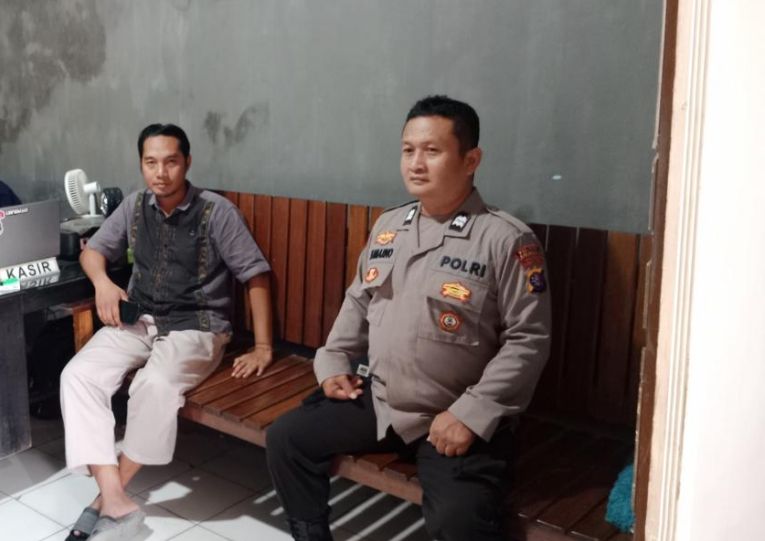 Perkuat Kamtibmas, Polsek Katingan Tengah Sambangi Warga