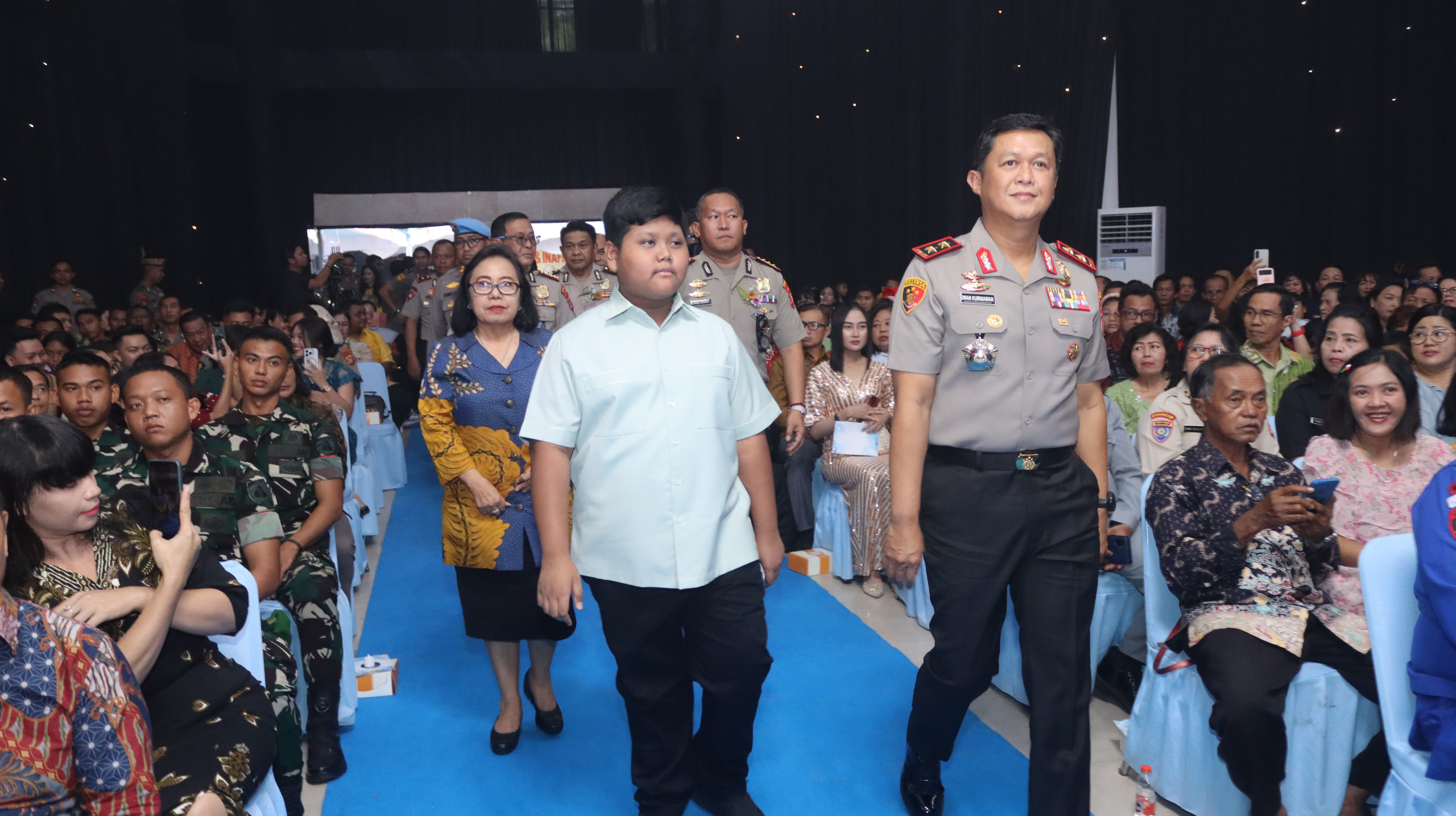 Perayaan Natal di Polda Kalteng, Kapolda Ajak Umat Kristiani Perkuat Iman, Kebersamaan dan Solidaritas Sosial