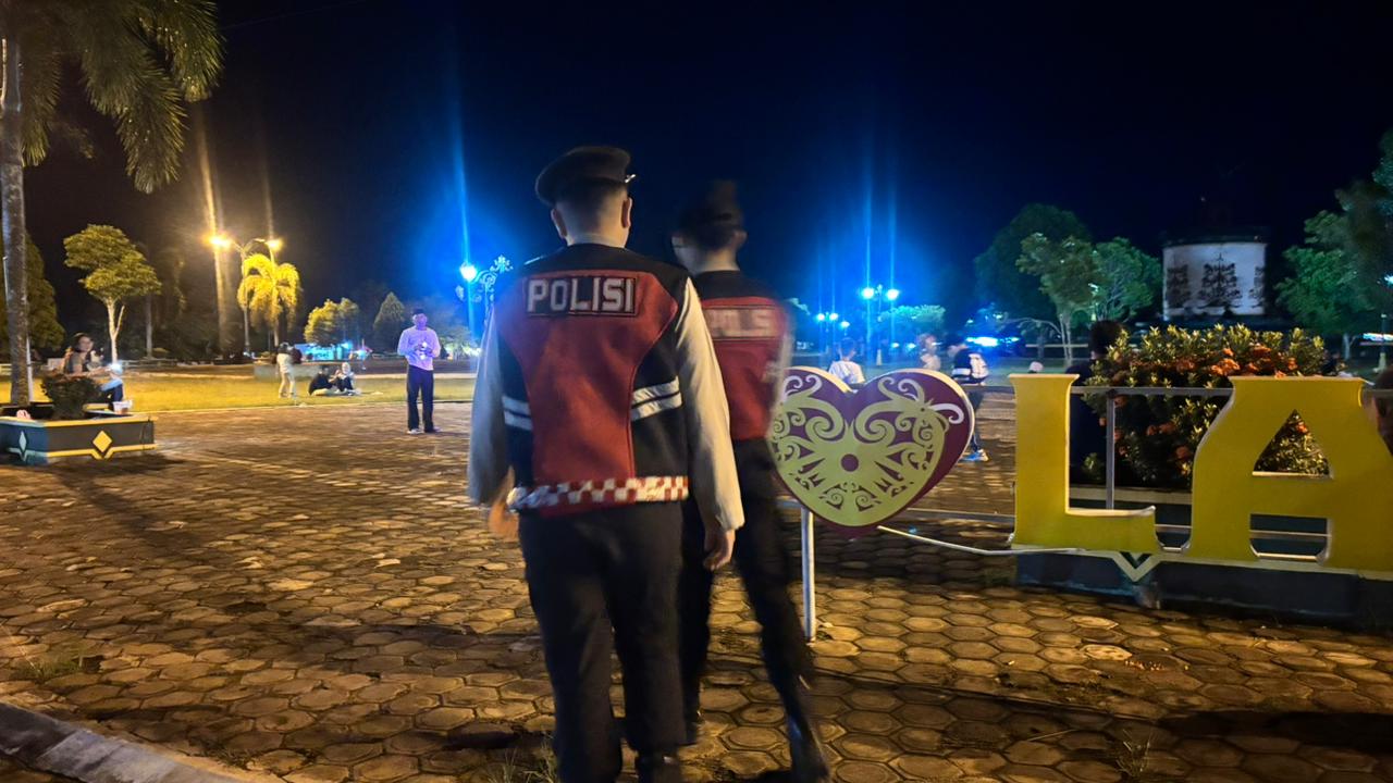 Personel Samapta Polres Lamandau Laksanakan Patroli dan Sambang Warga Guna Ciptakan Situasi Kamtibmas Kondusif