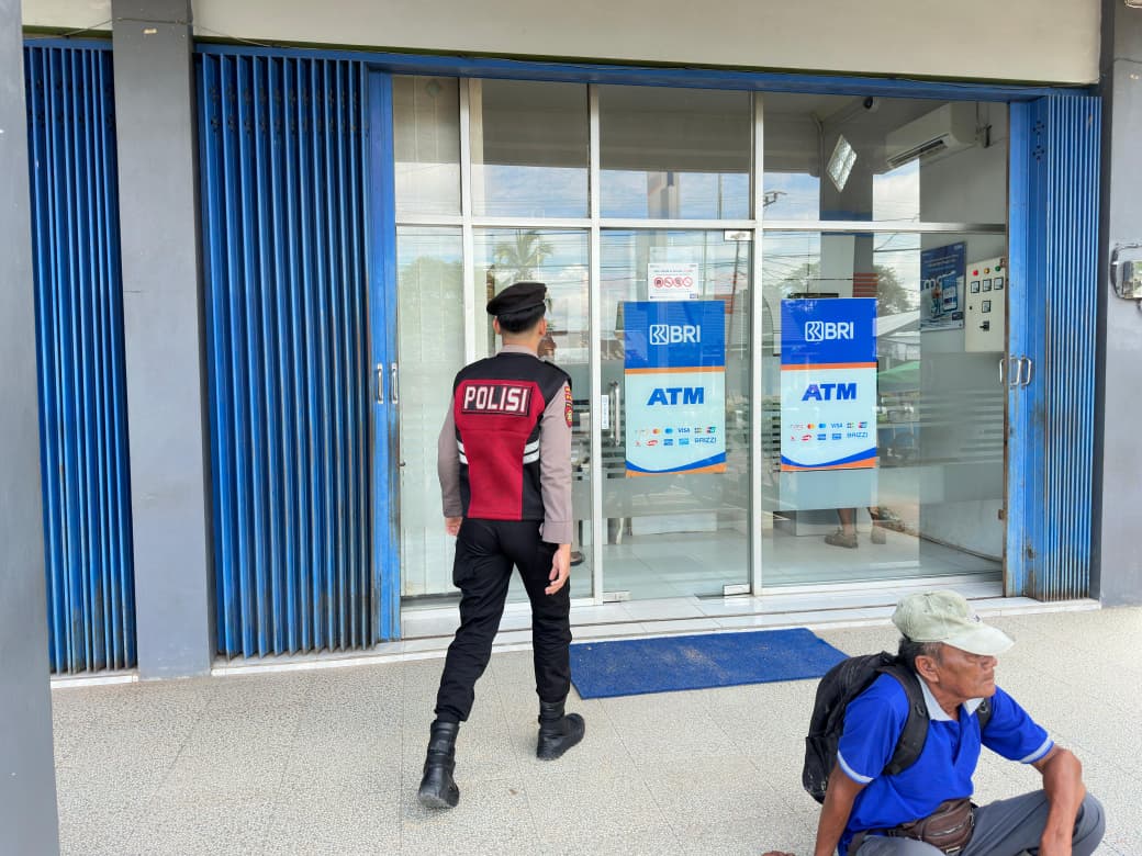 Sat Samapta Polres Lamandau Patroli di Objek Vital, Wilkum Polres Lamandau