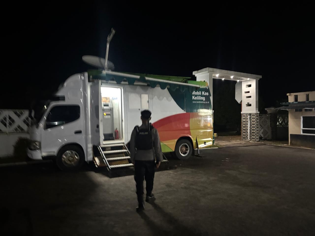 Sat Samapta Polres Lamandau Patroli di Objek Vital, Wilkum Polres Lamandau