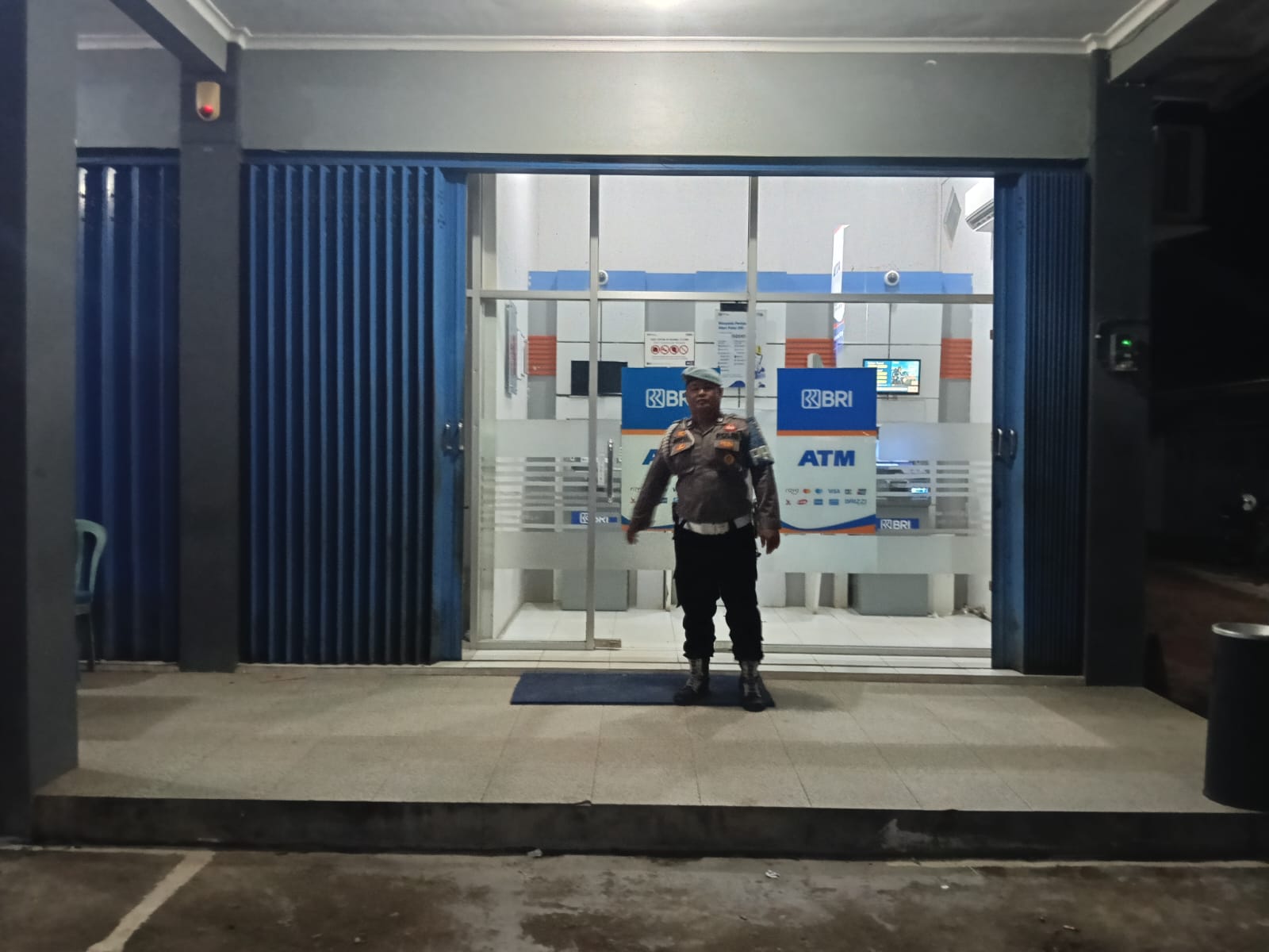 Piket Malam Polsek Bulik Patroli ke Perbankan (ATM) diwilkum Polsek Bulik