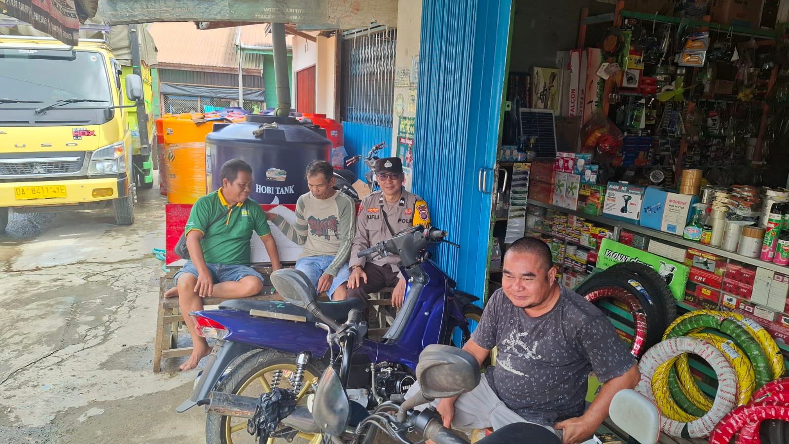 Serap Aspirasi Masyarakat, Polsek Gunung Purei Laksanakan Program Jumat Curhat