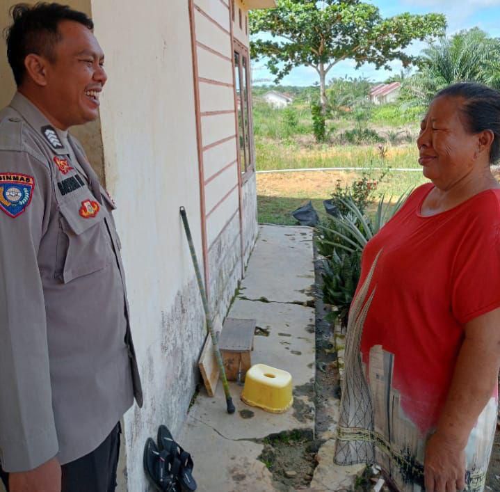 Polsek Katingan Tengah Sambang Kamtibmas