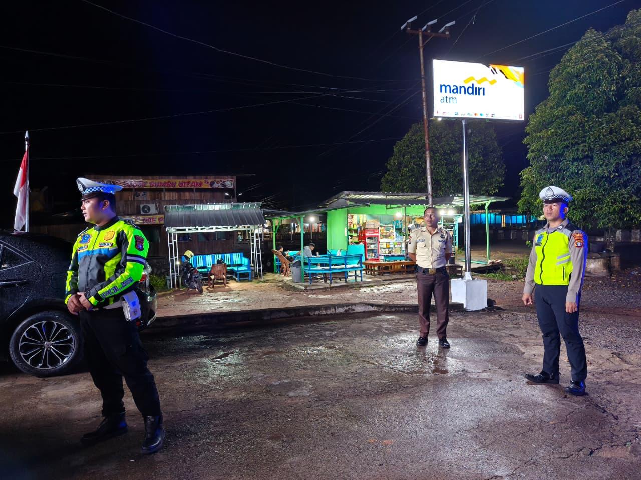 Patroli Blue Light Polres Lamandau, Upaya Cegah Gangguan Kamtibmas